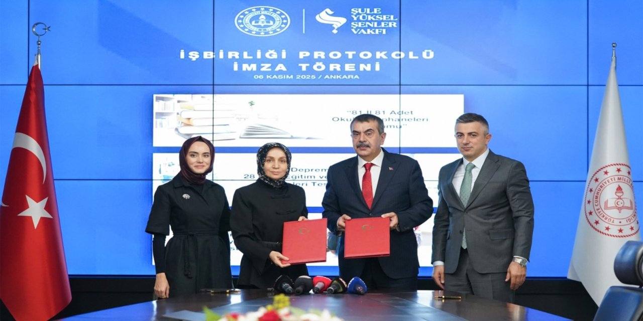 MEB'den 81 İle Kütüphane Hamlesi: Okullar Modern Kitaplıklarla Donatılacak