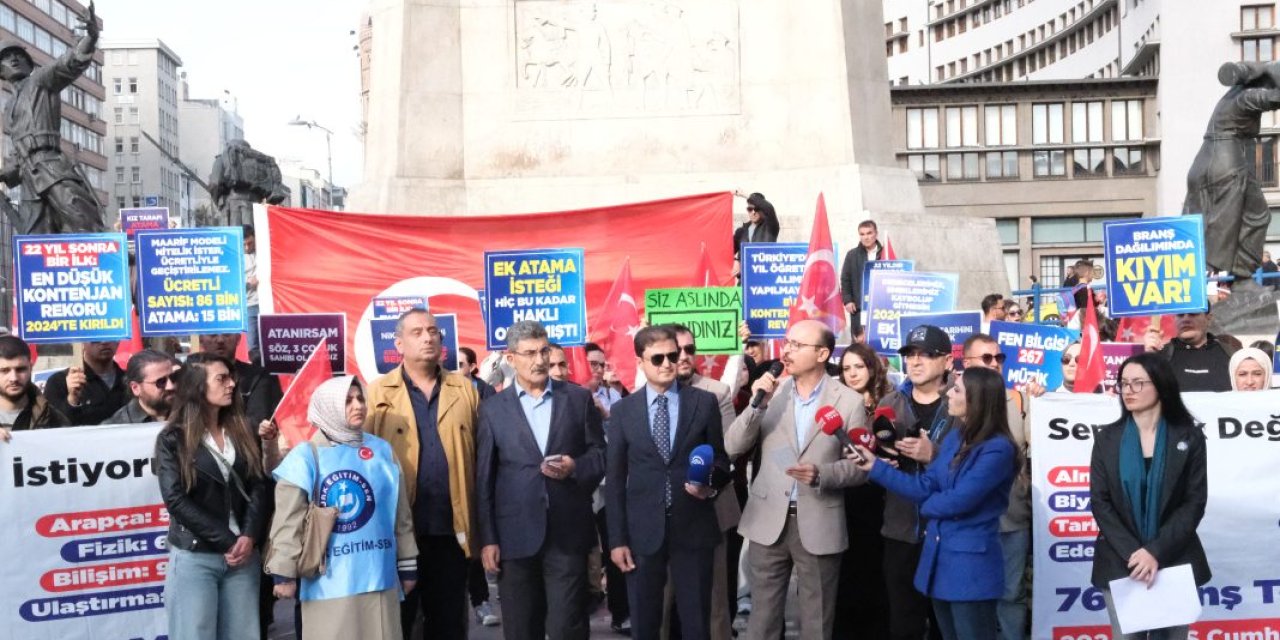 Atama Bekleyen Öğretmenler Ankara'da Seslerini Yükseltti: Gözler 24 Kasım Müjdesinde