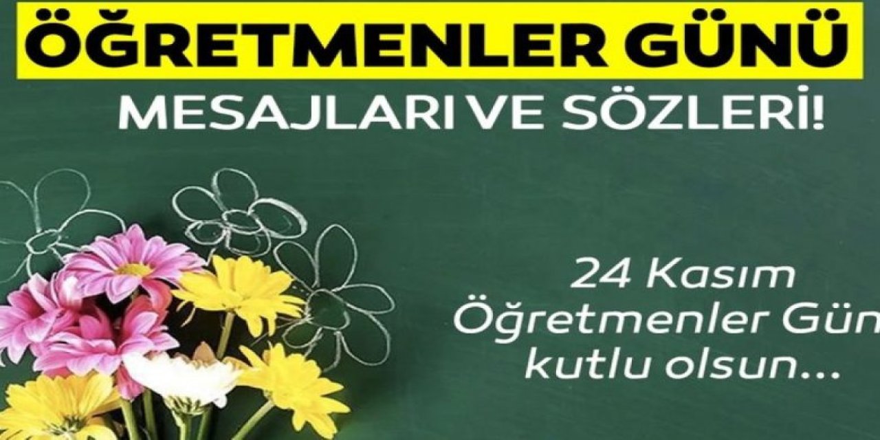 24 Kasım Öğretmenler Günü Mesajları: En Anlamlı, Kısa ve Duygusal Kutlama Sözleri