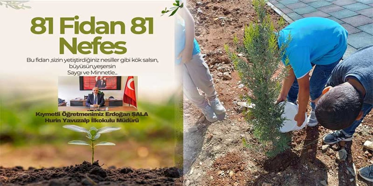 Öğretmenlerden Emekli Müdürlerine Unutulmaz Vefa: Adına Türkiye Çapında Orman Kurdular