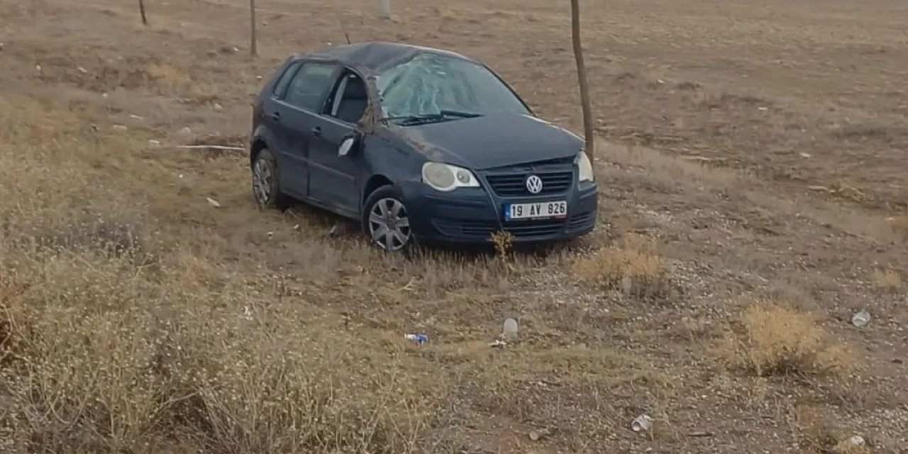 Öğretmen Direksiyon Hakimiyetini Kaybetti: Şarampole Yuvarlandı