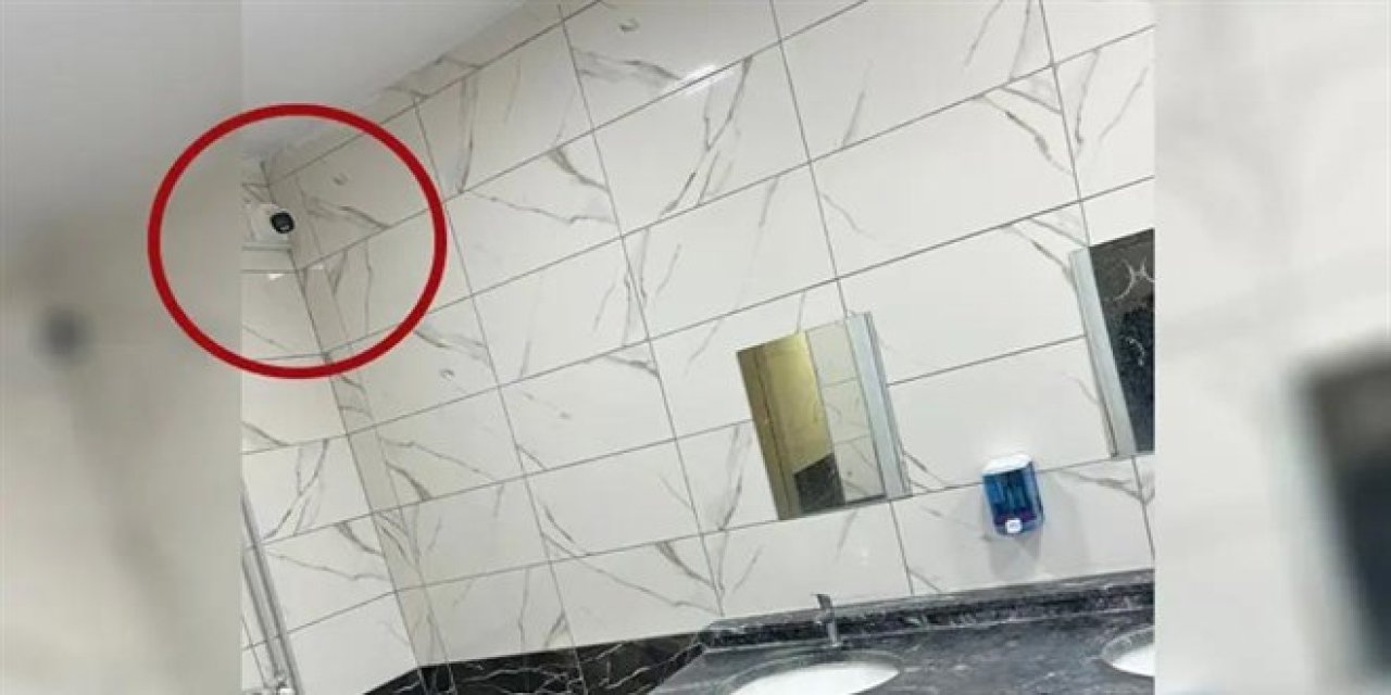 Okul tuvaletine kamera skandalı: Müdür görevden alındı!