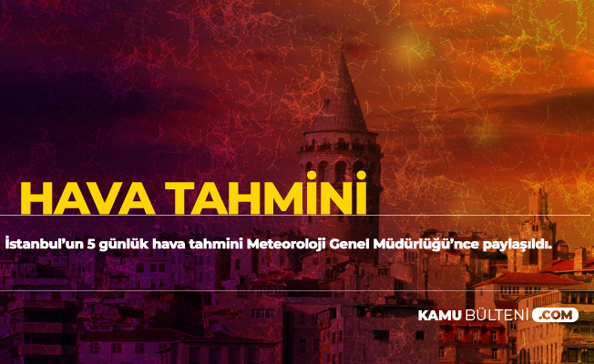 Son Dakika: Meteoroloji Genel Müdürlüğü'nden İstanbul'da Hava Durumu Bilgilendirmesi