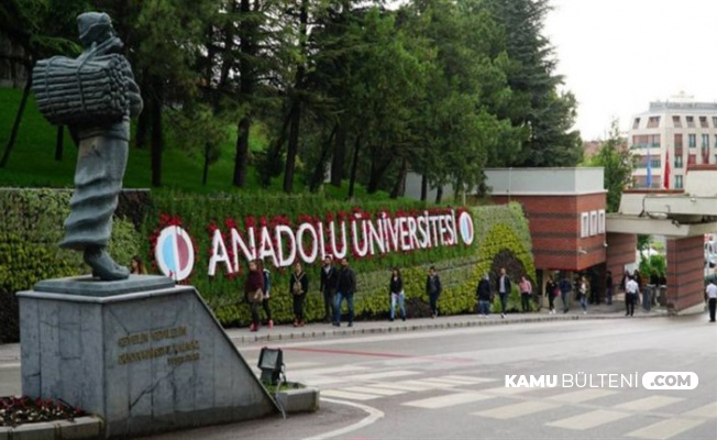 Anadolu Üniversitesi'nden Açıköğretim Sınav Ücretleri Açıklaması