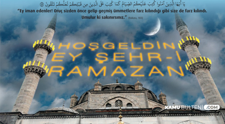 En Güzel Resimli ve SMS Ramazan Ayı Mesajları-Hoş Geldin Ya Şehri Ramazan