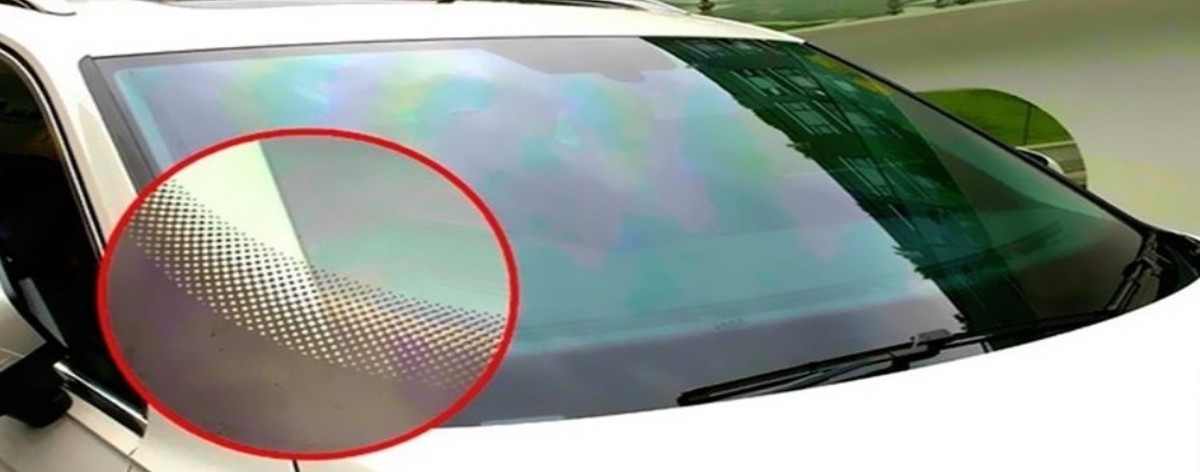 araba camlarındaki siyah noktalar ne işe yarıyor