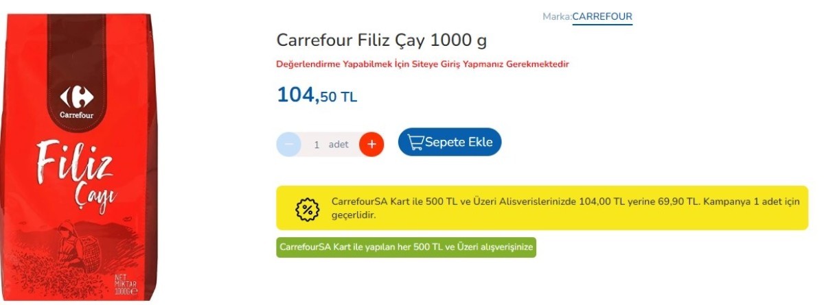 CarrefourSA şok eden indirimleri açıkladı