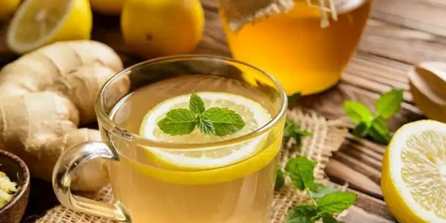 Zencefilli limon çayı: C vitamini deposu! Meğer o derdin en büyük dermanıymış!
