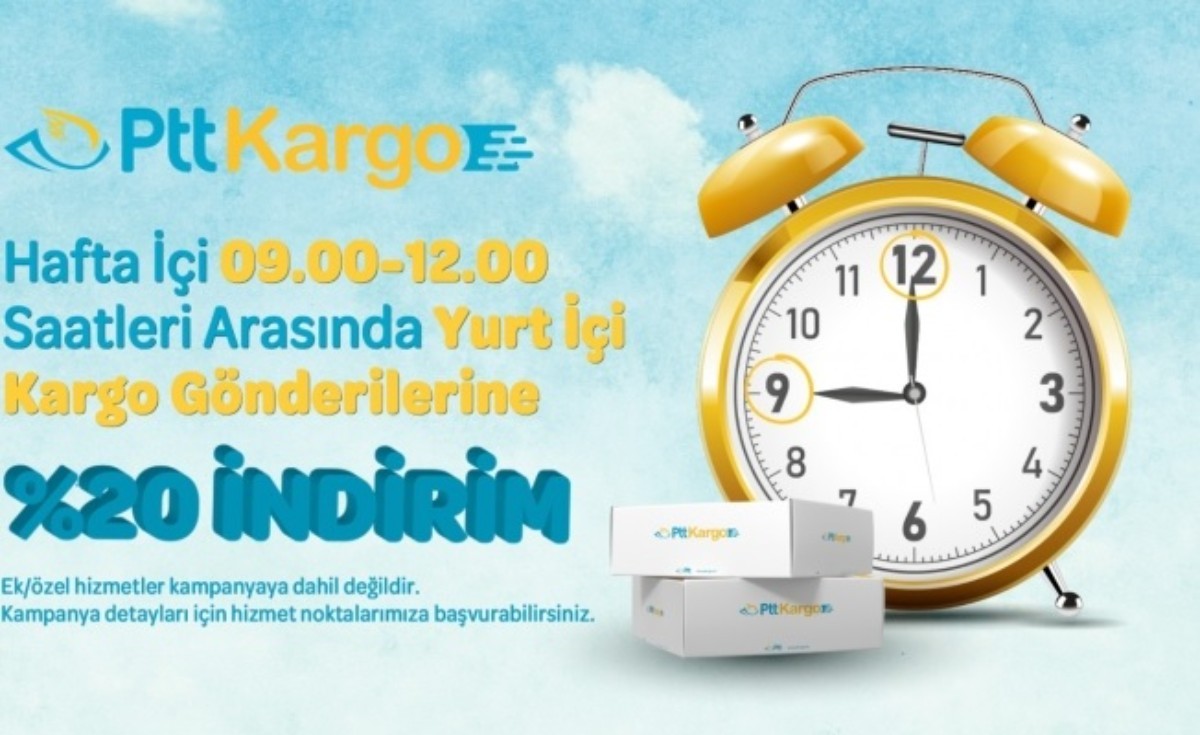 09.00-12.00 saatleri arasına dikkat! Büyük indirim yapılacak!